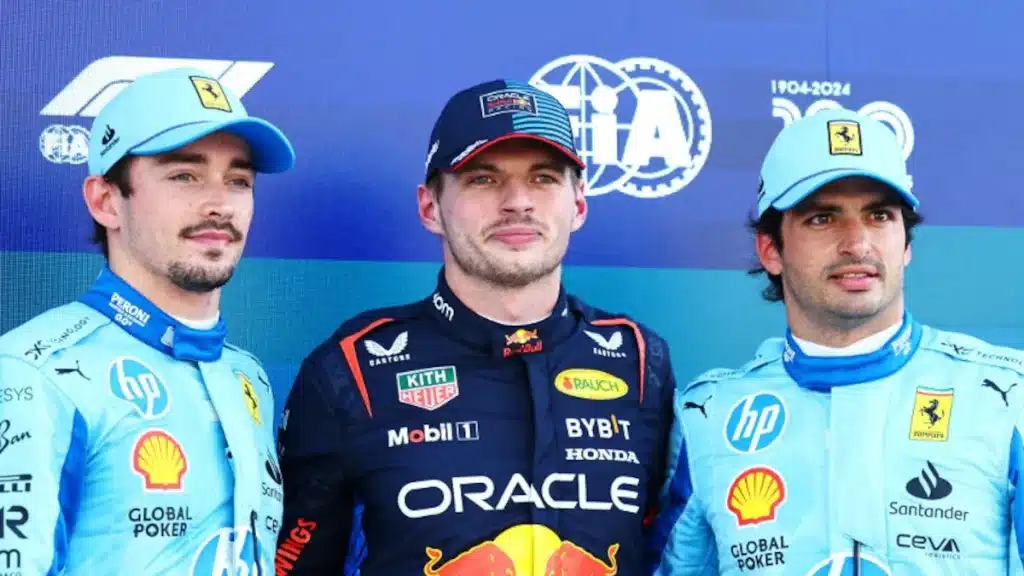 Max Verstappen Charles Leclerc Carlos Sainz Max Verstappen Charles Leclerc Carlos Sainz