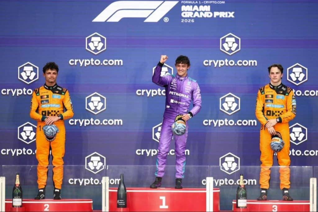 Miami GP 2026 Podium Miami GP 2026 Podium