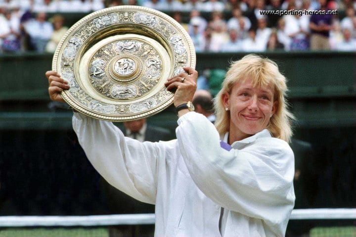 Martina Navratilova Ninth Wimbledon Title Martina Navratilova Ninth Wimbledon Title