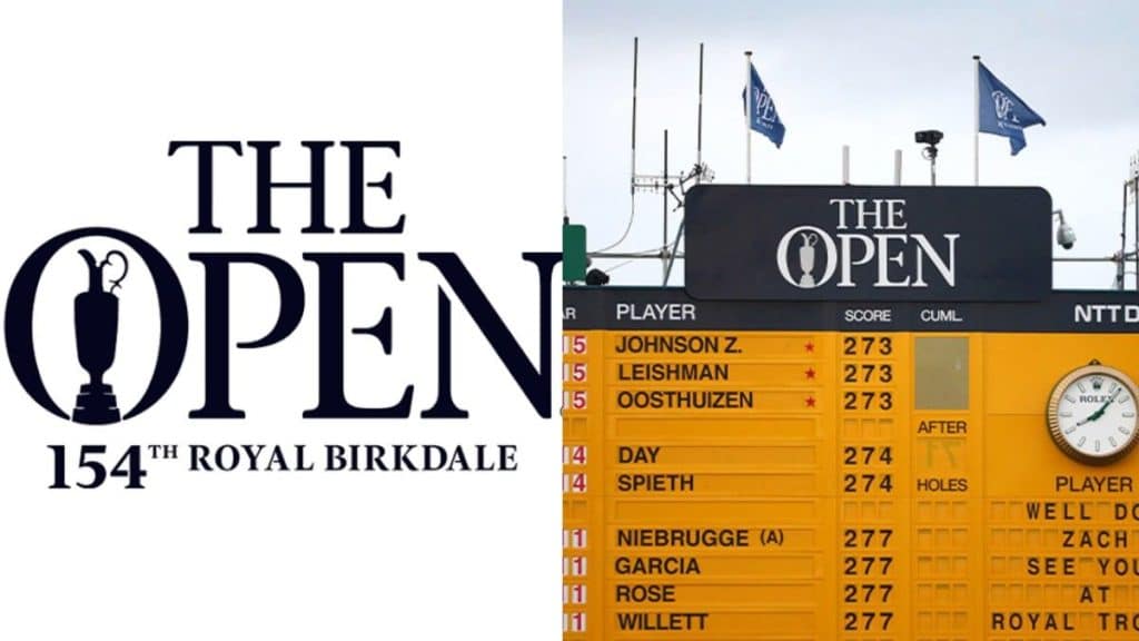 The Open Championship 2026 Leaderboard