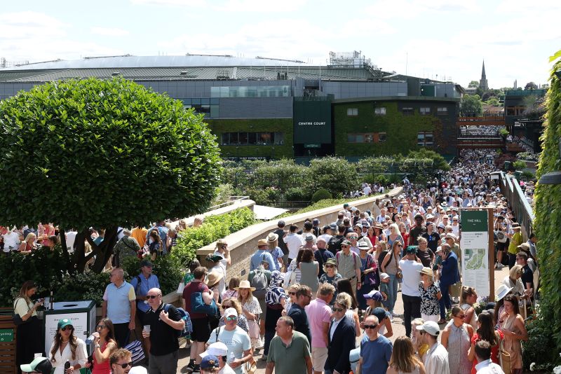 Wimbledon-Fans Wimbledon-Fans